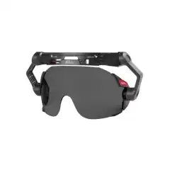 MILWAUKEE&reg; Visir med panoramasynsfelt. BOLT&trade; platform - kompatibilitet mellom tilbeh&oslash;ret med et enkelt og intuitivt festesystem.