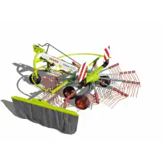 &Eacute;nrotors samlerive med 3,7 meter arbeidsbredde og PROFIX tindearmsikring