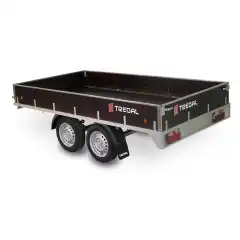 <strong>T-23-BBM</strong> har en nyttelast p&aring; <strong>1900kg</strong> og en totalvekt p&aring; <strong>2300kg</strong>. Bredden p&aring; hengeren er <strong>160cm</strong> og kassem&aring;l innv <strong>153x317cm</strong>. Dekkene har dimensjon <strong>155 R 13 C8</strong>. Som alle Tredalhengere, er <strong>T-23-BBM</strong> h&aring;ndlaget i Norge - for norske forhold.