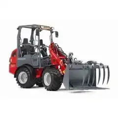 Motorproducent Perkins Motortype 403 J-11 Cylinder 3 Motoreffekt 18,4 kW Motoreffekt 25 hk ved maks. omdrejningstal 2.800 o/min Slagvolumen 1.131 cm&sup3; K&oslash;lemiddeltype vand Emissionsklasse V Efterbehandling af udst&oslash;dningsgas<br />
Elektrisk system Driftssp&aelig;nding 12 V Batteri 77 Ah Dynamo 40 A<br />
■V&aelig;gt Driftsv&aelig;gt 1.850 - 2.250 kg Rivekraft (maks.) 1.778 - 1.824 daN L&oslash;ftekraft (maks.) 1.777 - 1.811 daN Tippelast med skovl - maskine lige, mast vandret 1.070 - 1.450 kg Tippelast med skovl - maskine med kn&aelig;k, mast vandret 810 - 1.220 kg Tippelast med skovl - lige maskine, l&oslash;fteanordning i nederste position 1.920 - 2.570 kg Tippelast med skovl - maskine med kn&aelig;k, l&oslash;fteanordning i nederste position 1.500 - 2.140 kg Tippelast med pallegaffel - maskine lige, mast vandret 820 - 970 kg Tippelast med pallegaffel - maskine med kn&aelig;k, mast vandret 620 - 870 kg Tiplast med pallegaffel, maskine lige, transportstilling 1.140 - 1.430 kg Tiplast med pallegaffel, maskine vinklet, transportstilling 890 - 1.170 kg