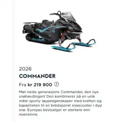 Lynx COMMANDER 2026 serien
